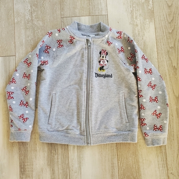 Disney Shirts & Tops Disney Minnie Mouse Zip Up Sweatshirt Poshmark